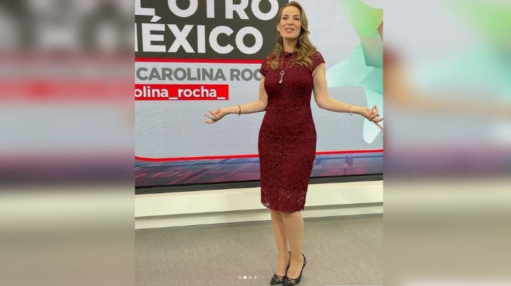 Carolina Rocha alborota a todo TV Azteca con este alegre atuendo para 'Hechos'