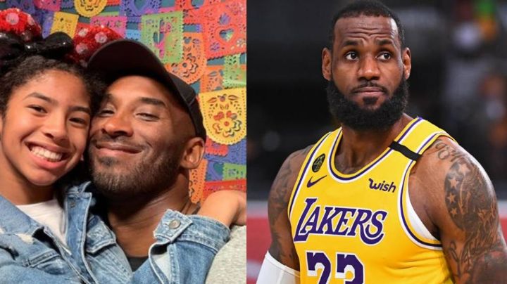 LeBron James rinde conmovedor homenaje a su amigo Kobe Bryant y a su hija Gianna