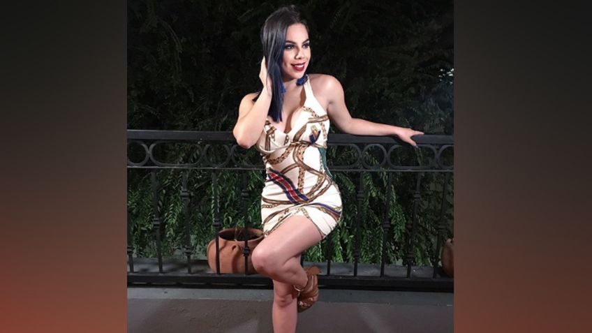 Desde las alturas, Lizbeth Rodríguez derrocha belleza con un imponente vestido verde