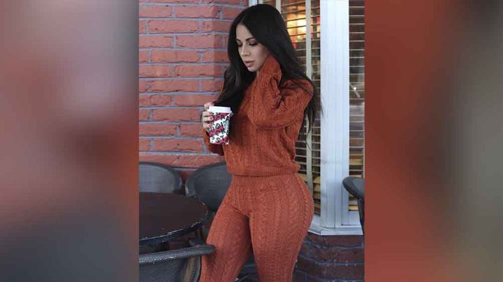 Jimena Sánchez desborda belleza en Instagram con su vistosa jersey de los Lakers