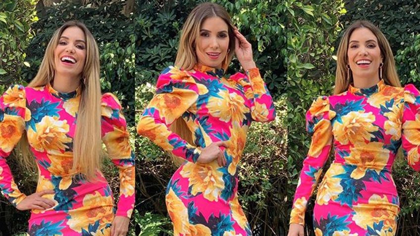 ¡Andrea Escalona luce impresionante! La conductora de 'Hoy' cautiva con delicado vestido rosa