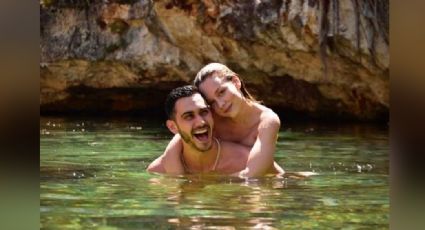 La pareja de actores, Ester Expósito y Alex Speitzer, derraman miel en 'Six Flags'