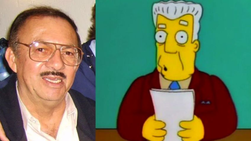 Muere actor de doblaje Gonzalo Curiel, voz de 'Kent Brockman' en 'Los Simpson'