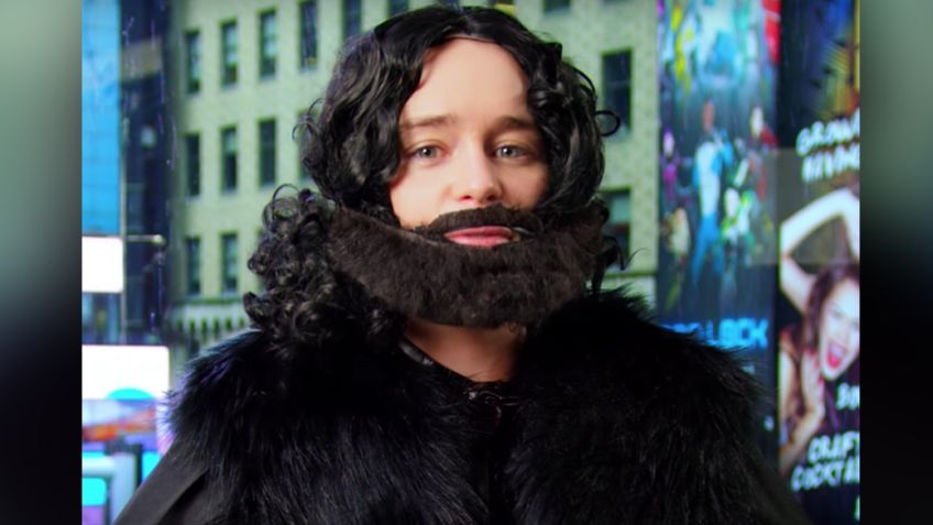 Actriz de 'Game of Thrones' se viste de 'Jon Snow' y realiza broma a fans