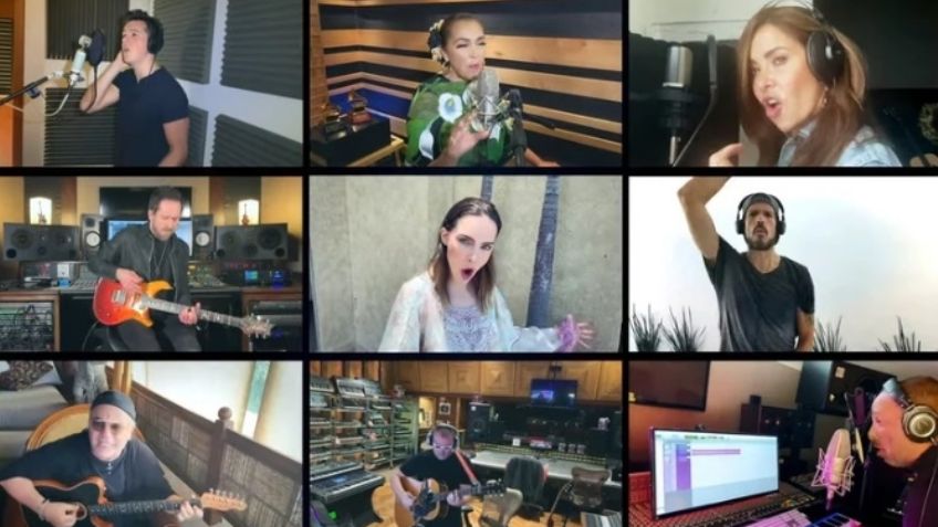 Belinda, Cristian Castro y otros famosos unen su voz para dar vida a 'Resistiré'