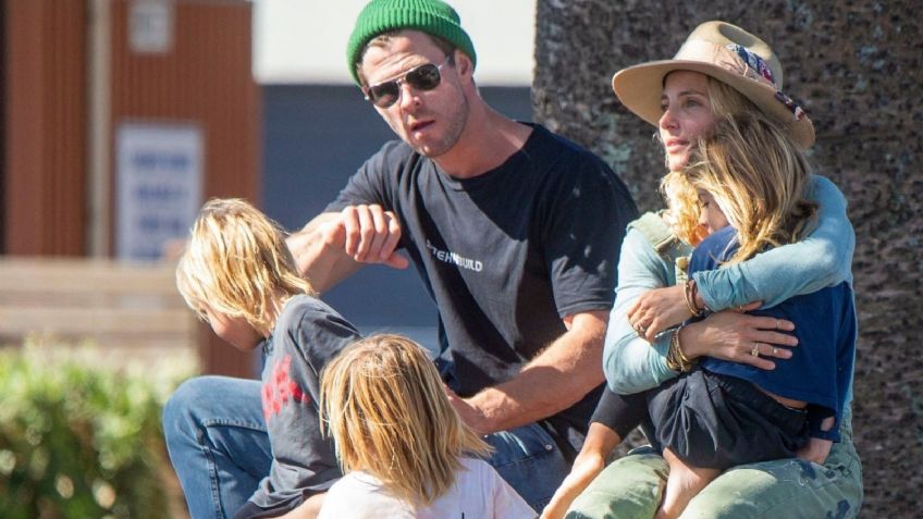 Chris Hemsworth sufre el aislamiento con sus tres hijos, ¿no los soporta?