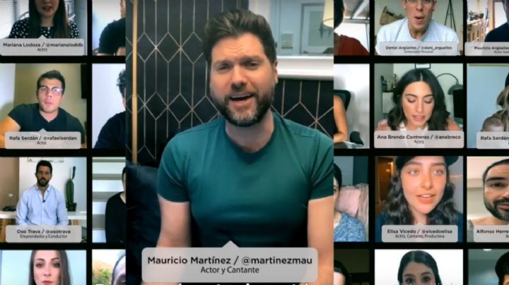 Famosos cantan 'Techito lindo' para que mexicanos respeten cuarentena