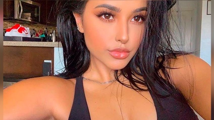 ¡Como una sirena! Becky G 'acalora' las redes con atrevido bikini y posa desde altamar