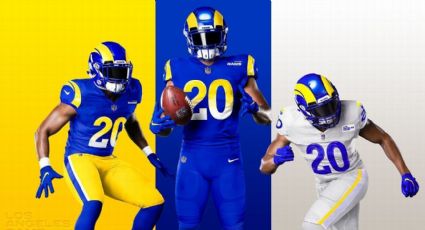 ¡Es hermoso! Los Angeles Rams revelan su nuevo uniforme para la próxima campaña