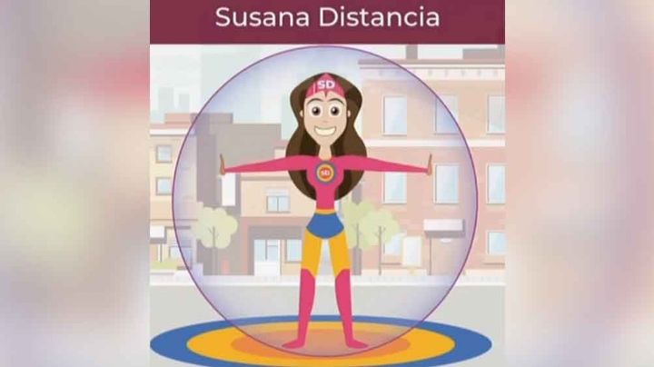Esta es la historia detrás de Susana Distancia, la heroína de México contra el Covid-19