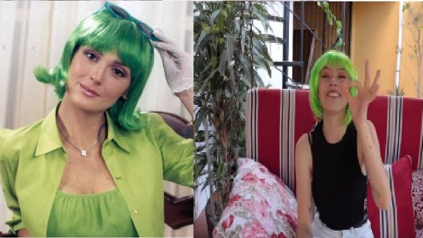 Conductora de MTV es comparada con la 'Tía Pelucas' de 'Carita de Ángel', novela de Televisa