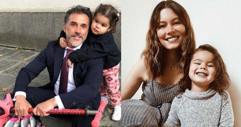 Natalia Subtil con Mila y Sergio Mayer