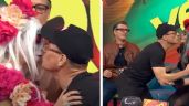 Foto ilustrativa de la nota titulada ¡Hasta con Legarreta! La vez que Jean-Claude Van Damme repartió besos en 'Hoy'