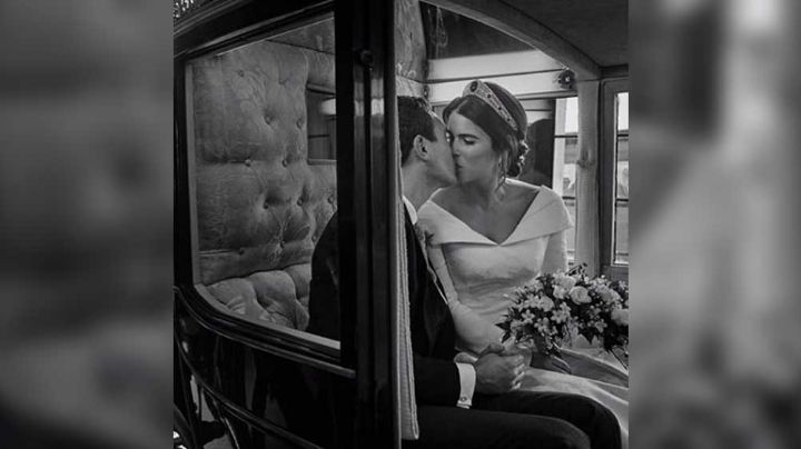 FOTO: La Princesa Eugenia revela una imagen nunca antes vista de su boda real