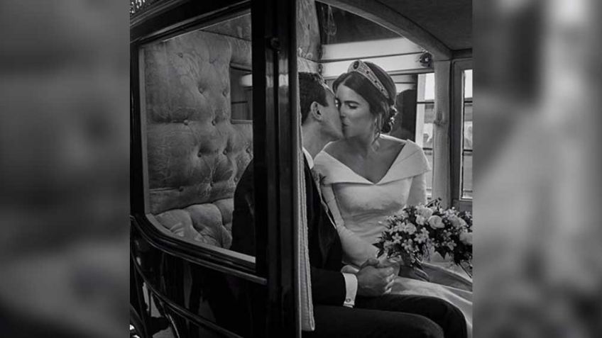 FOTO: La Princesa Eugenia revela una imagen nunca antes vista de su boda real