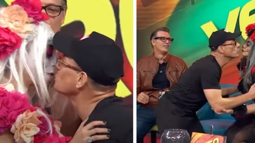 ¡Hasta con Legarreta! La vez que Jean-Claude Van Damme repartió besos en 'Hoy'