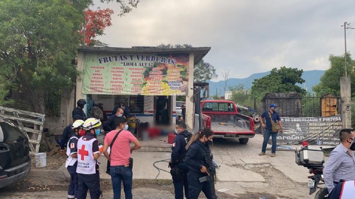En una laguna de sangre, así quedaron los cuerpos de 8 hombres acribillados en Tamaulipas