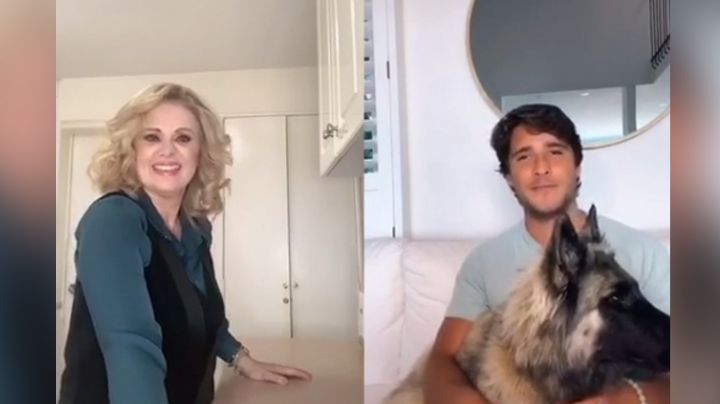 Érika Buenfil enloquece al mundo entero en comercial con Diego Boneta: "La reina"
