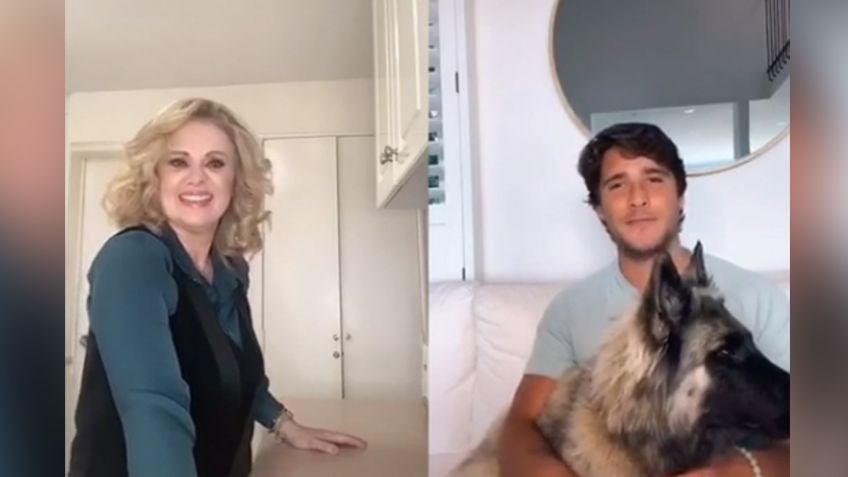 Érika Buenfil enloquece al mundo entero en comercial con Diego Boneta: "La reina"