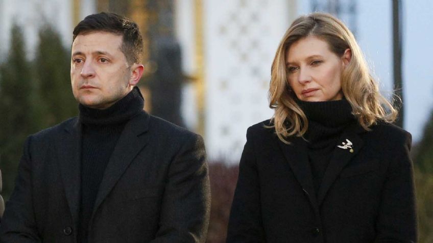 Pimera dama de Ucrania, internada en un hospital por neumonía derivada del Covid-19