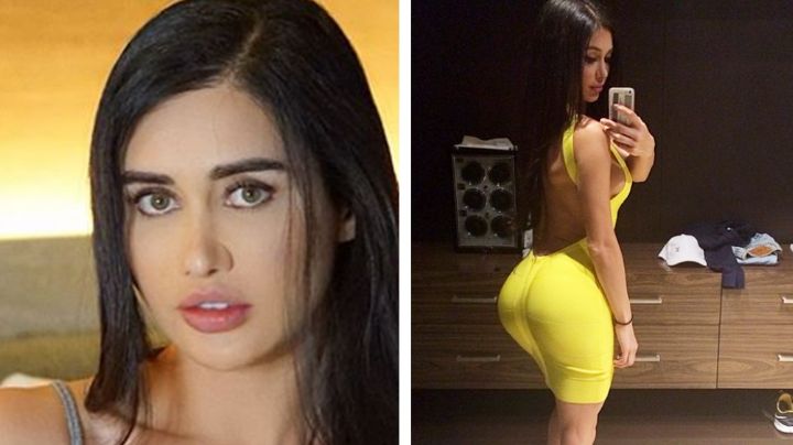 VIDEO: Joselyn Cano no deja nada a la imaginación con colorido vestido traslúcido