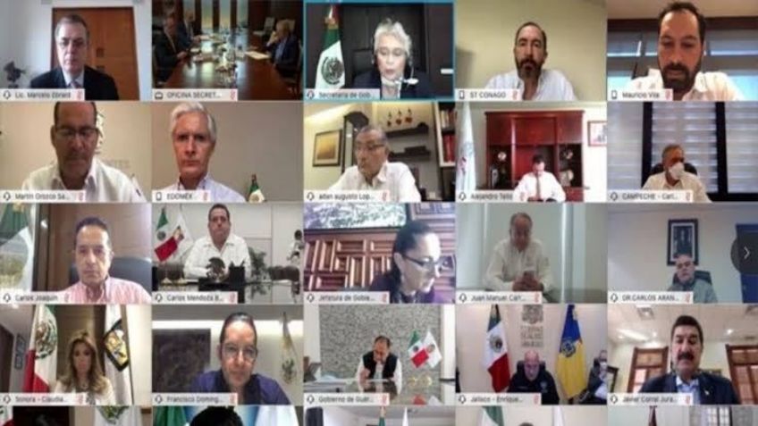 Segob se reúne con gobernadores para analizar reactivación de actividades