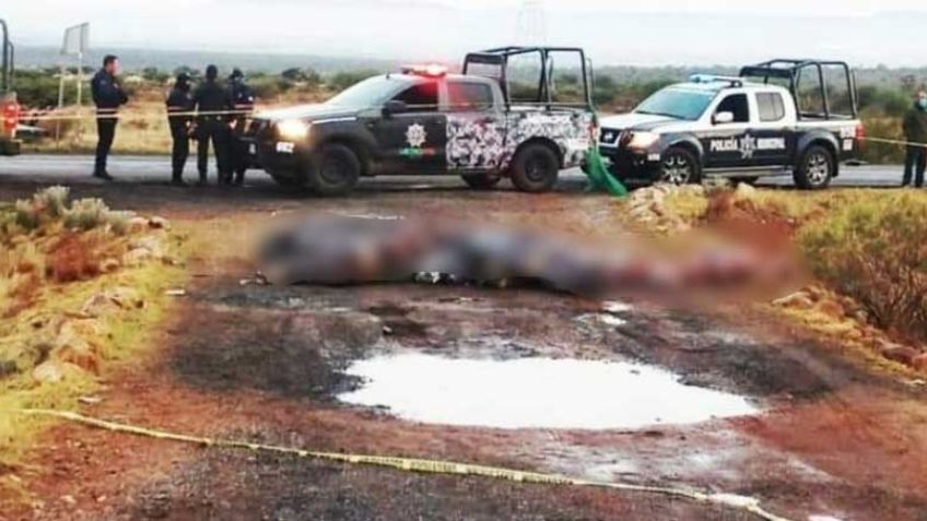 Terror en Zacatecas: Abandonan 15 cadáveres encobijados al lado de una carretera