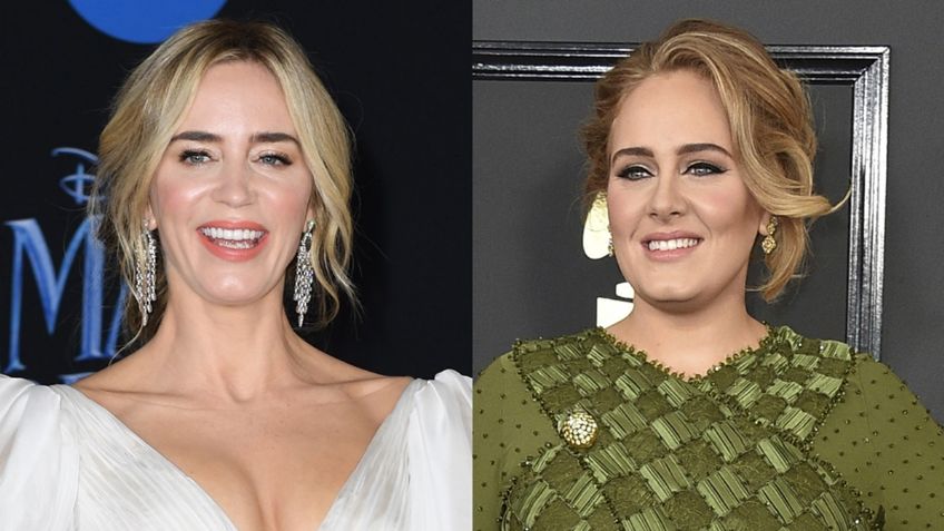 ¡Wow! Confunden a Adele con Emily Blunt luego de su drástico cambio de imagen