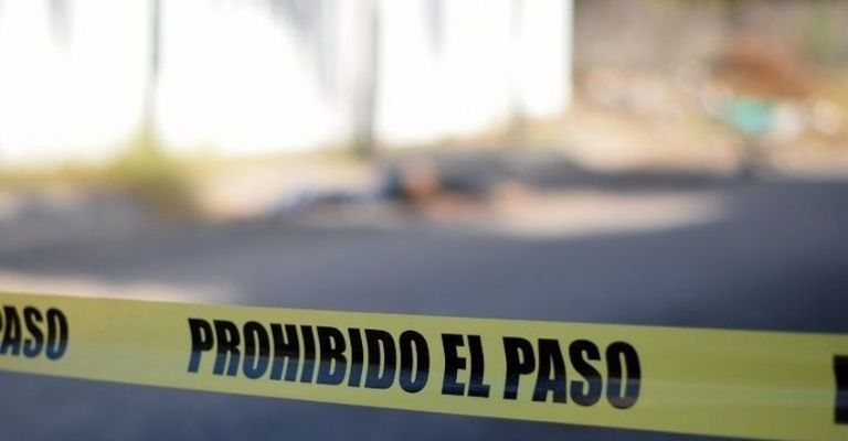 Acordonan el sitio del crimen