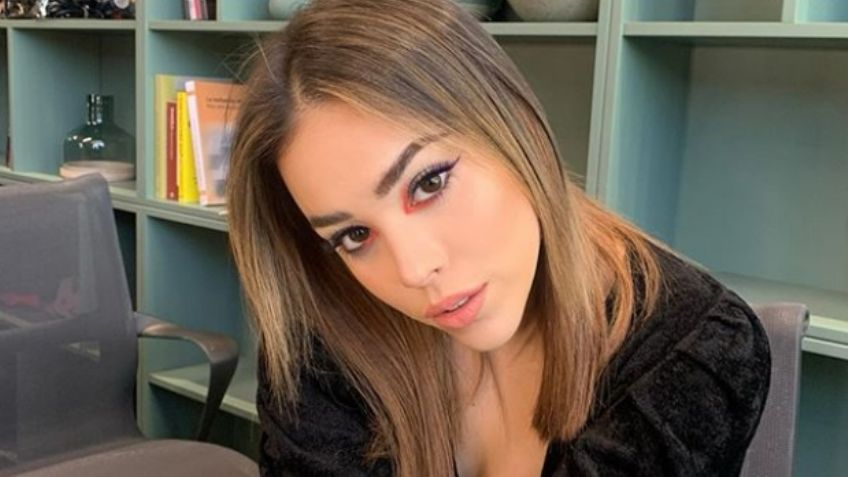 De melena y vestido largo, Danna Paola conquista las redes sociales con espectaculares FOTOS