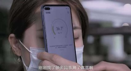 Smartphones en tiempos de Covid-19: Huawei crea un celular con termómetro digital
