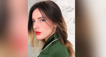 "¿'Gokú', eres tu?": Bella Thorne es criticada por su colorido atuendo