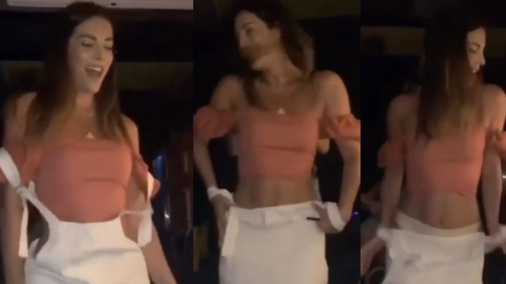 Famosa actriz de Telemundo pierde el pudor y se desnuda al bailar en fiesta