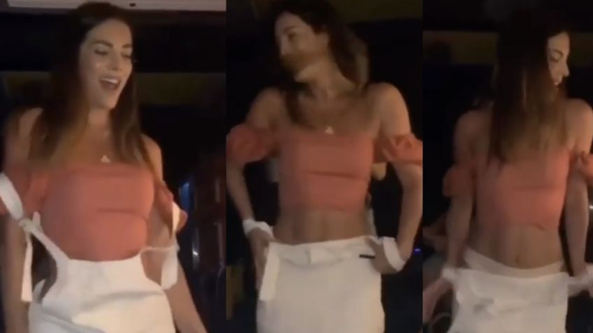 Famosa actriz de Telemundo pierde el pudor y se desnuda al bailar en fiesta