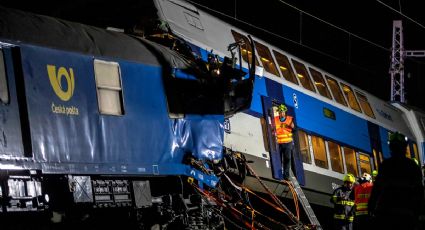 Trágico choque de trenes en República Checa deja un muerto y varios heridos