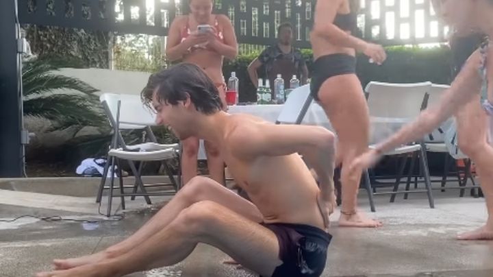 "Me siento mal": Actor de Televisa se lastima la espalda al grabar video para YouTube