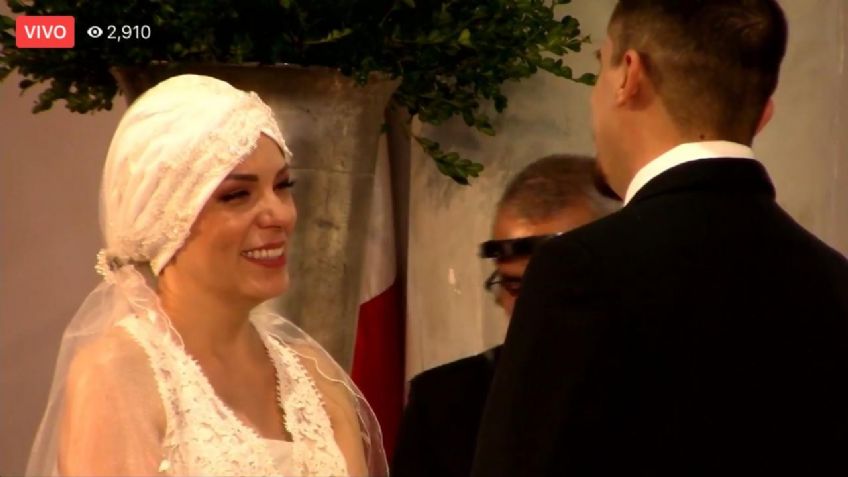 La boda del año, se casa Rebeca Godoy y la transmite en redes sociales