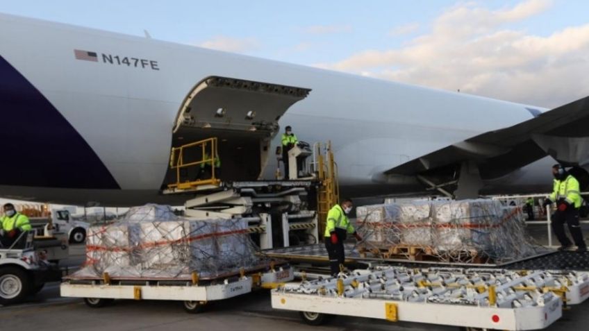 Nuevo vuelo con 45 ventiladores para atender Covid-19 llega a México