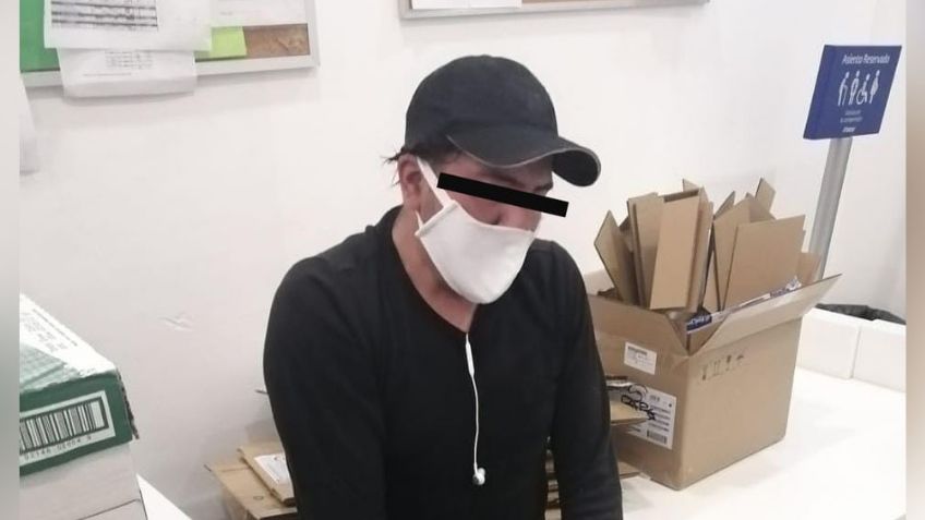 Policía Municipal aprehende a presunto ladrón de celulares y relojes en Cajeme