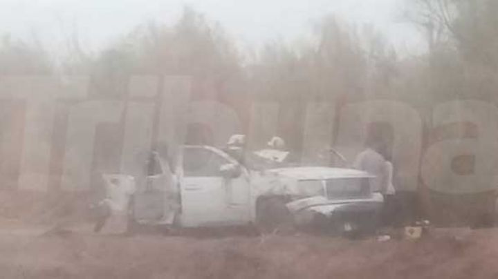 Fatal accidente en Vícam deja saldo de cuatro personas fallecidas