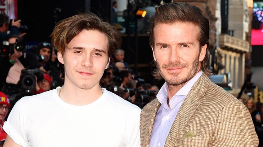 ¡Increíble! Brooklyn y David Beckham posan juntos como modelos para reconocida marca
