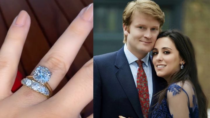 Hanna Jaff presume el hermoso diamante que le entregó su prometido Henry Roper-Curzon