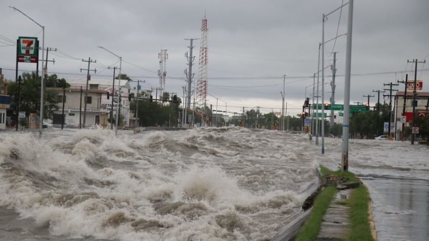 Alcaldes de Nuevo León piden ayuda a AMLO para enfrentar estragos por 'Hanna'