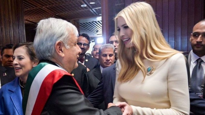 Ivanka Trump da cálida bienvenida a AMLO en su visita a EU: "Esto profundizará nuestra amistad"
