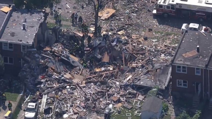 Se registra explosión en una zona residencial de Baltimore; hay un muerto y dos heridos