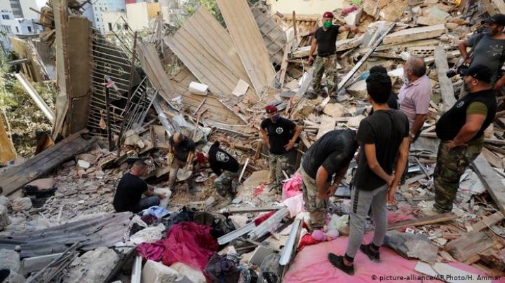 Aumentan a 171 los muertos por la explosión en Beirut; hay más de 250 mil personas sin hogar