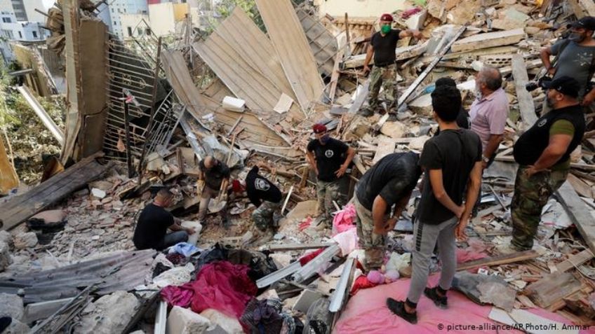 Aumentan a 171 los muertos por la explosión en Beirut; hay más de 250 mil personas sin hogar