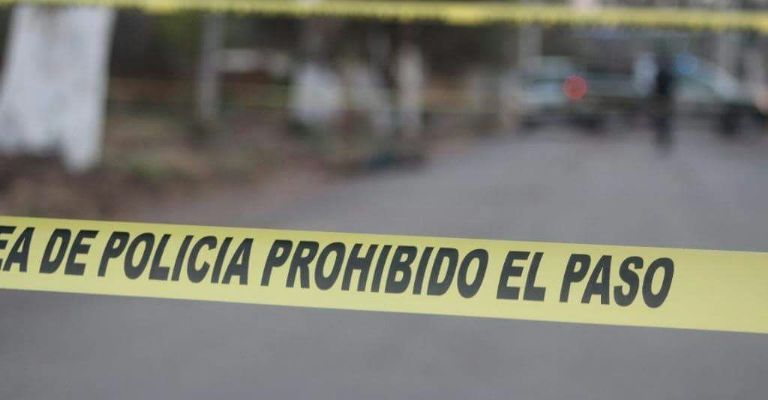 Acordonan el sitio del crimen