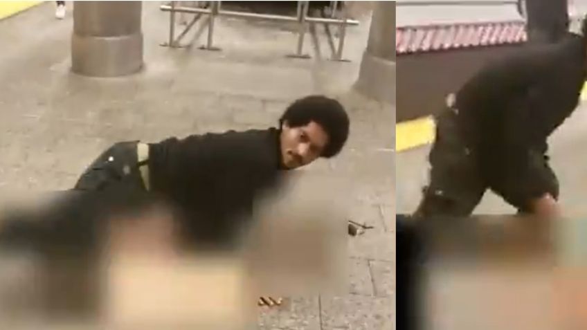 VIDEO: Captan a hombre hispano en intento de abuso, dentro del metro de Nueva York