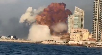VIDEO: La impresionante explosión en el centro de Beirut que conmociona al mundo